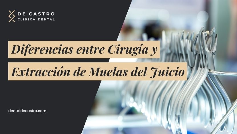 ¿Qué diferencia hay entre una Cirugía y una extracción de Muelas del Juicio?